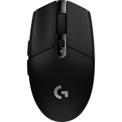 LOGITECH - MOUSE GAMER G305 LIGHTSPEED SENSOR HERO 12K CON 6 BOTONES NEGRO BLACK