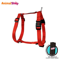 DOCO - Arnes De Perro Forma De H S Rojo 40 A 55Cm Con Regalo