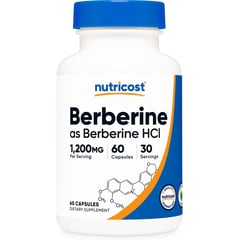 NUTRICOST - Berberine Berberina Importada 1200 mg