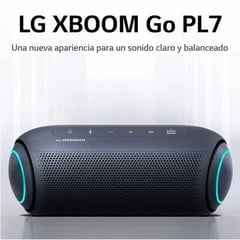 LG - Parlante XBOOM Go PL7 Negro 30W - Bajos de doble acción