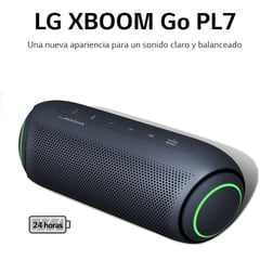 LG - Parlante XBOOM Go PL7 Negro 30W - Bajos de doble acción