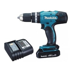 MAKITA - Taladro Percutor 1/2" 18V CXT 42 Nm c/ 1 Batería DHP453X10