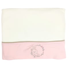 BABY MERINOS - Set de Sábanas Bebe Algodón Cuna Niña - Conejita - BDR