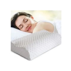 OEM - Almohada Ortopedica Cervical Evita Ronquidos Memory Pillow Blanca