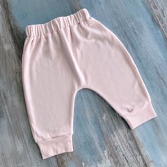 ECOBEBE - Pantalones Bebé Soft Pink - 100 Algodón Orgánico