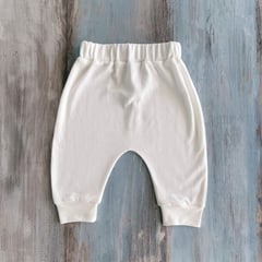 ECOBEBE - Pantalones Bebé Ecowhite - 100 Algodón Orgánico