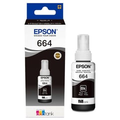 EPSON - Botella De Tinta T664120-Negro