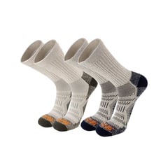 SILVERA NANOTECH - Medias trekking mujer y hombre 2-pack pima