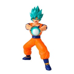 DRAGON BALL - FIGURA DE COLECCION EN MODO ATAQUE SS AZUL GOKU