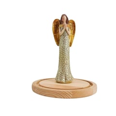 FLORIPA - Angel con Ala Dorada 19Cm AC114 FLORIPASTORE