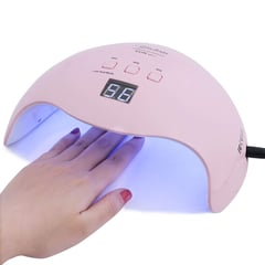 GENERICO - Lámpara LED UV Secadora Profesional de Uñas ROSADO