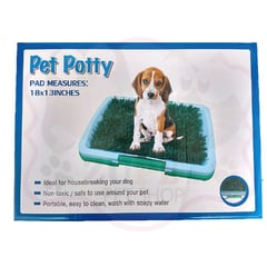 PETZOOM - Baño portátil mini para perros pequeños petpotty