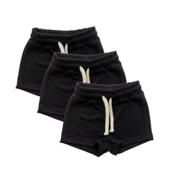 INCAHUGS - Short bebe niña niño pack x3 french terry