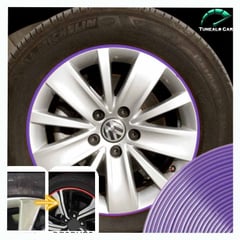 IMPORTADO MC - Protector de aro de llanta 8mts tunealo car - Morado