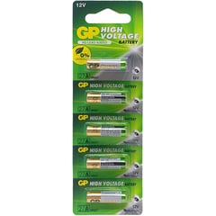 GP BATTERIES - GP 27A - A27 12V. Blister de 05 pilas