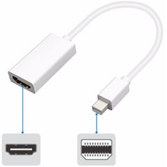 GENERICO - Adaptador Mini Displayport Thunderbolt a Hdmi MAC Lenovo