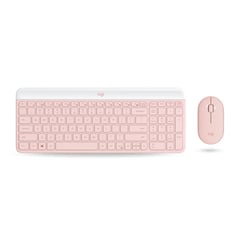 LOGITECH - Teclado Mouse inalambrico MK470 Slim - Rosa