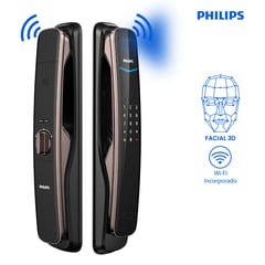 PHILIPS - CERRADURA DIGITAL FACIAL 3D 702-8HWS