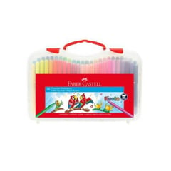 FABER-CASTELL - Plumones Fiesta 45 x 48 Estuche Rígido