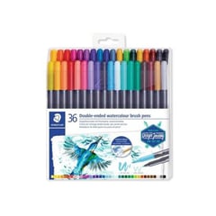 STAEDTLER - Marcadores punta pincel x 36 acuarelable