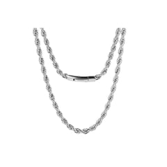 GENERICO - COLLAR CUBANO PLATA - COL-15