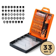 JAKEMY - 33 in1 Desarmadores Precision Cell Torx phillips Macbook iPhone + Case