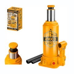 INGCO TOOLS - GATA HIDRAÚLICA 6 TON TIPO BOTELLA AUTOMOVIL INDUSTRIAL INGCO - HBJ602