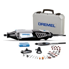 DREMEL - Minitorno 4000 Kit 36 Accesorios + 3 Aditamientos