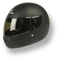 GENERICO - Casco Moto Scud Helmets 106 Just Black Matt Large