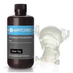 ANYCUBIC - Resina Estándar Transparente 1 Kg.