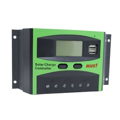 MUST SOLAR - PWM LCD - Controlador 40A 12-24V