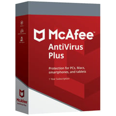 MCAFEE - Antivirus Plus 5 PC (Código Digital)