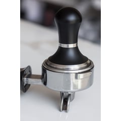 LIMA CON CAFEINA - Tamper Buio 58mm - Acero inox ergonómico para compactar café tampeo