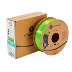 POLYMAKER - Filamento PolyLite PLA Verde Sedoso 175mm 1Kg