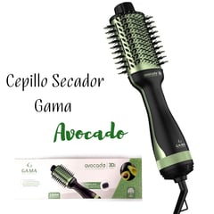 GAMA - Cepillo Secador Modelador Avocado 3D Therapy