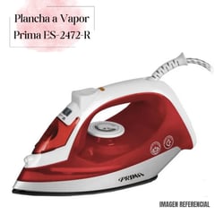 PRIMA - Plancha a Vapor Antiadherente Roja ES-2472-R