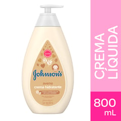 JOHNSONS - Crema Hidratante Líquida Avena 800ml