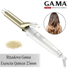 GAMA - Rizadora de Cabello con Esencia de Aceite de Quinoa 25mm