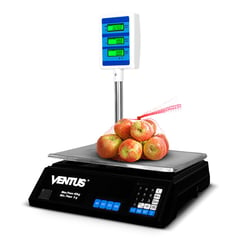 VENTUS - Balanza Digital con Torre 40kg - Inox