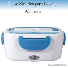 GENERICO - Lonchera Taper Electrico para Calentar Alimentos - AZUL