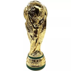 GENERICO - Copa del mundial Qatar 2022 - Dorado - 36cm