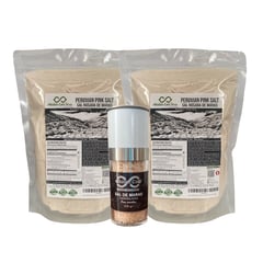 ALKALINE CARE - Sal Rosada de Maras 2kg + 1 Molinillo sal gruesa100gr