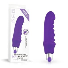 LOVETOY - Balita Vibradora de estimulación doble WAVER