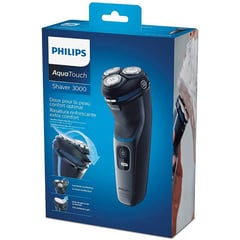 PHILIPS - Afeitadora 5d lavable con patillero s3122