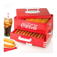 NOSTALGIA - Máquina Vaporera de hot dog Coca Cola