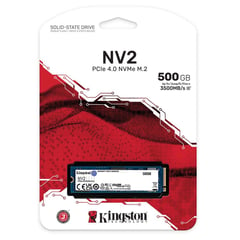 KINGSTON - DISCO SOLIDO NV2 500GB SNV2S500G PCIE NVME GEN4