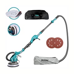 TOTAL TOOLS - LIJADORA DE PARED Y TECHO 1050W LIJAS CIRCULARES TOTAL - TWS10501