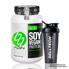 ADN - Proteína Soy Vegan Protein 1,5kg Chocolate Shaker