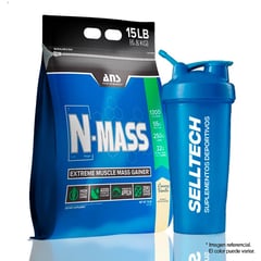 ANS PERFORMANCE - Ganador de Peso Ans N Mass 15 lb Vainilla + Shaker