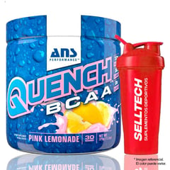 ANS PERFORMANCE - Aminoácidos Ans Quench Bcaa 30 Serv Pink Lemonade + Shaker